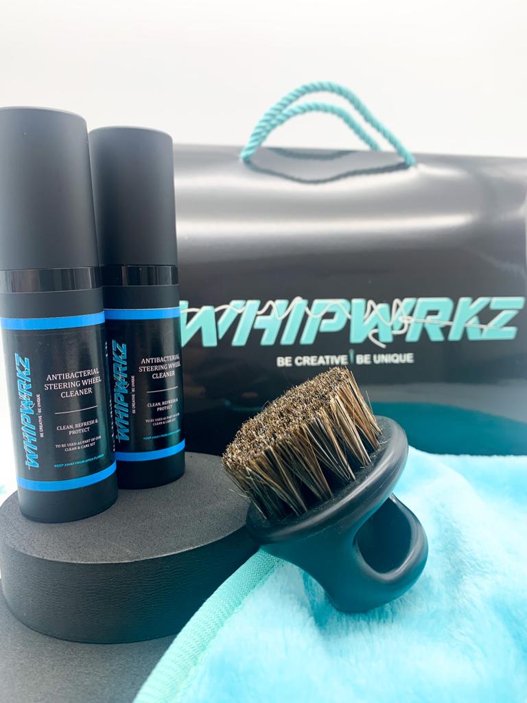 WHIPWRKZ Steering Wheel Care Kit