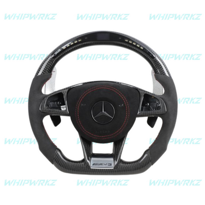 Mercedes-Benz AMG 2015+ Custom Steering Wheel | WHIPWRKZ CREATE