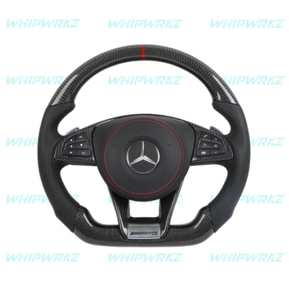 Mercedes-Benz AMG 2015+ Custom Steering Wheel | WHIPWRKZ CREATE