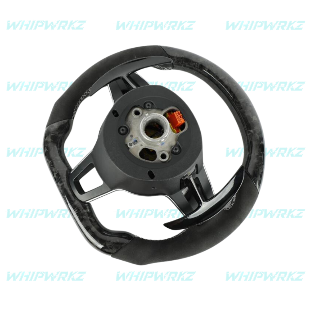 Porsche 2018+ Custom Steering Wheel | WHIPWRKZ CREATE