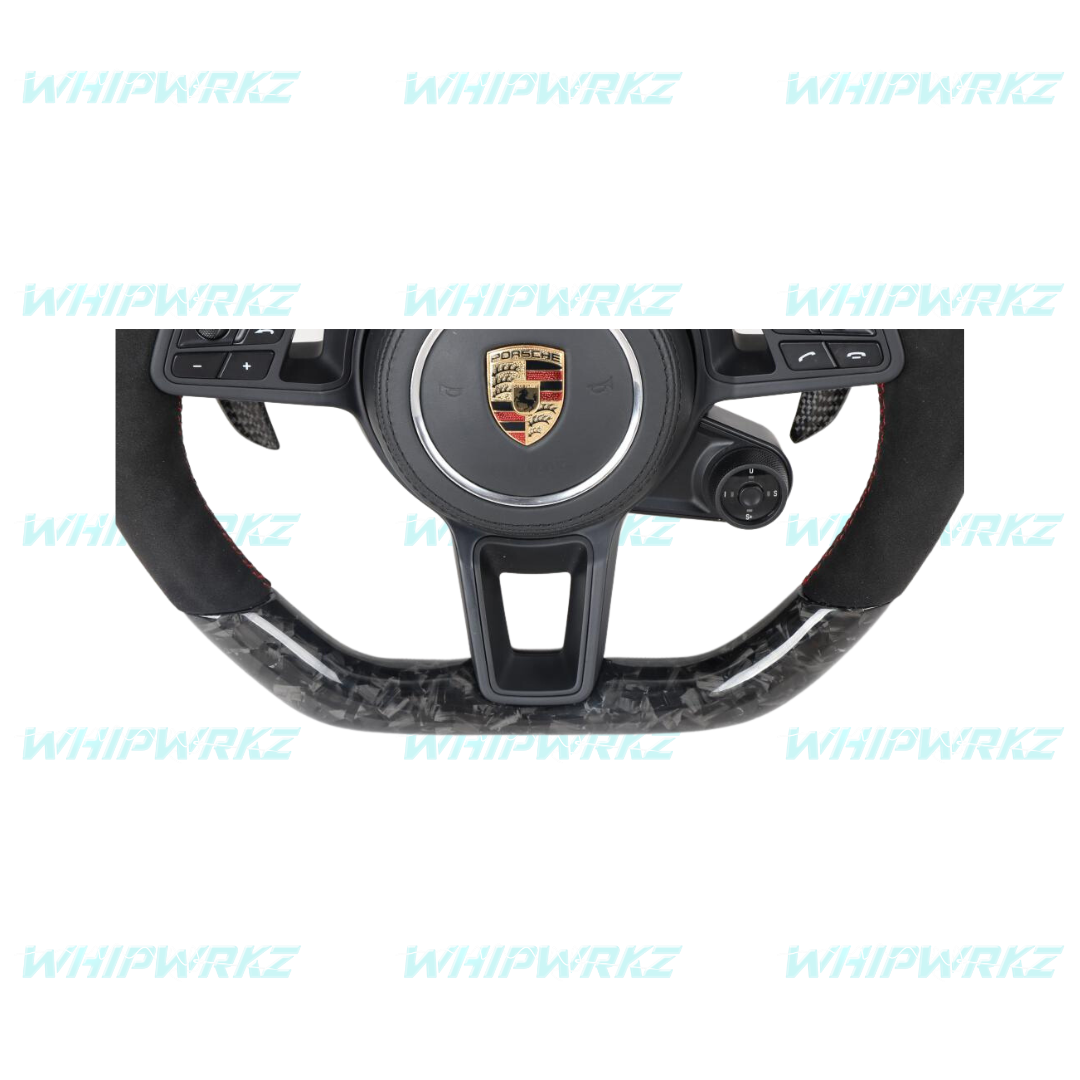 Porsche 2015+ Custom Steering Wheel | WHIPWRKZ CREATE