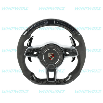 Porsche 2015+ Custom Steering Wheel | WHIPWRKZ CREATE