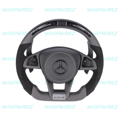 Mercedes-Benz 2015+ Satin Black Carbon Paddle Shifters (Bold)