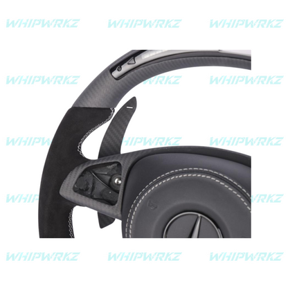 Mercedes-Benz 2015+ Satin Black Carbon Paddle Shifters (Bold)