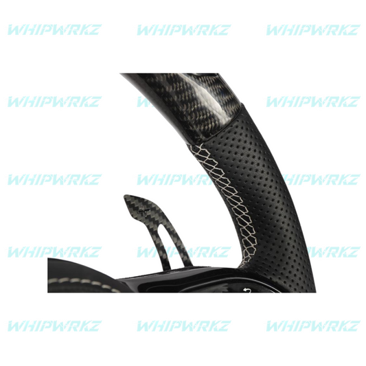 Mercedes-Benz 2015+ Black Carbon Paddle Shifters (Cut-Out)