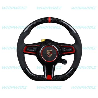 Porsche 2015+ Custom Steering Wheel | WHIPWRKZ CREATE