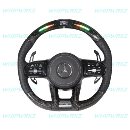 Mercedes-Benz AMG 2018+ Custom Steering Wheel | WHIPWRKZ CREATE