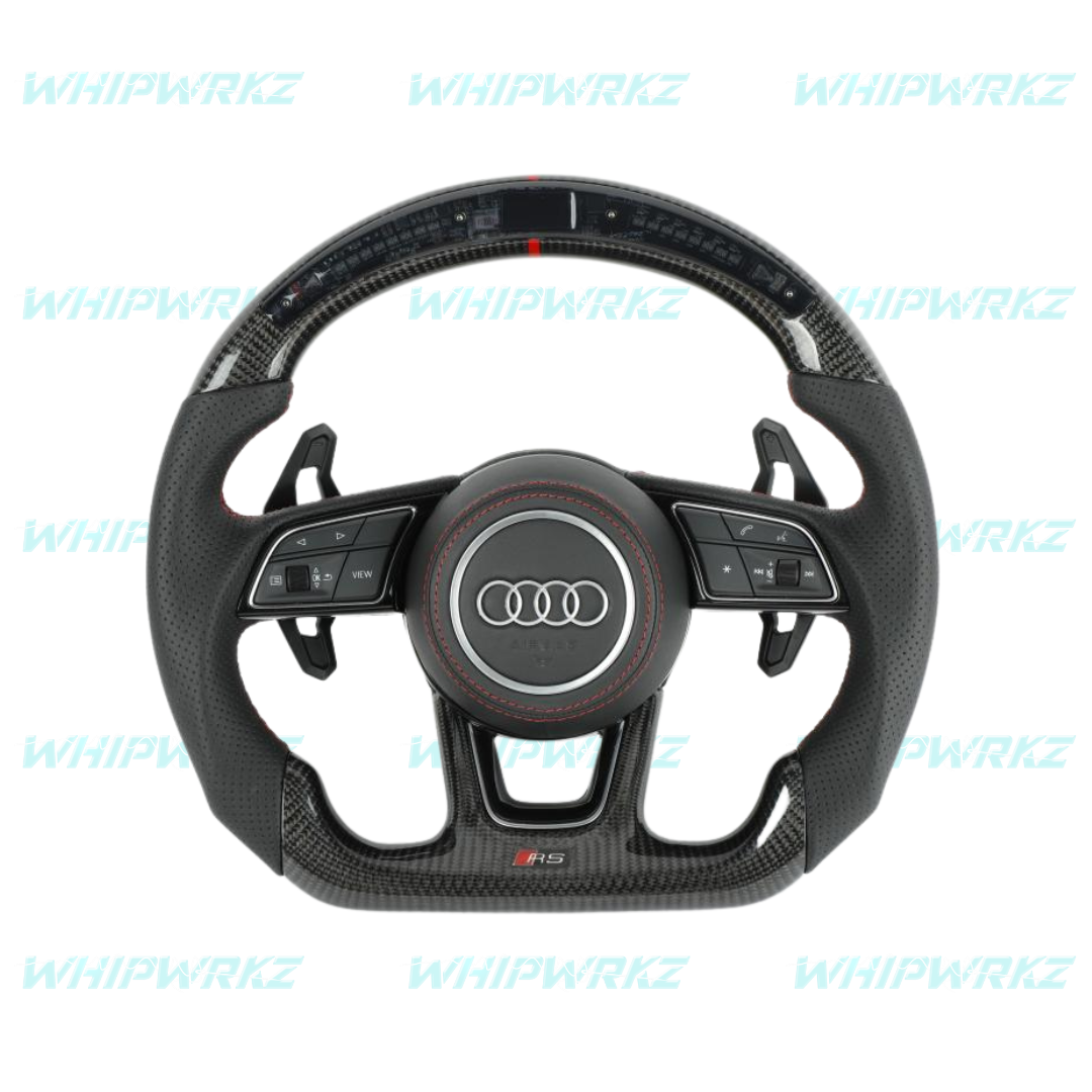 Audi 8V/B9 FL 2016-2019 Urus Style Satin Black Paddle Shifters