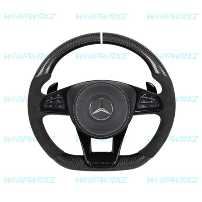 Mercedes-Benz AMG 2015+ Custom Steering Wheel | WHIPWRKZ CREATE