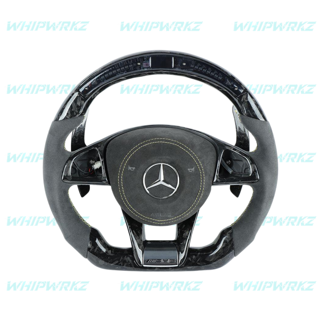 Mercedes-Benz AMG 2015+ Custom Steering Wheel | WHIPWRKZ CREATE