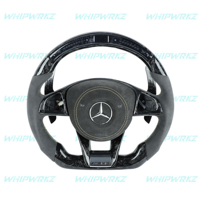 Mercedes-Benz AMG 2015+ Custom Steering Wheel | WHIPWRKZ CREATE