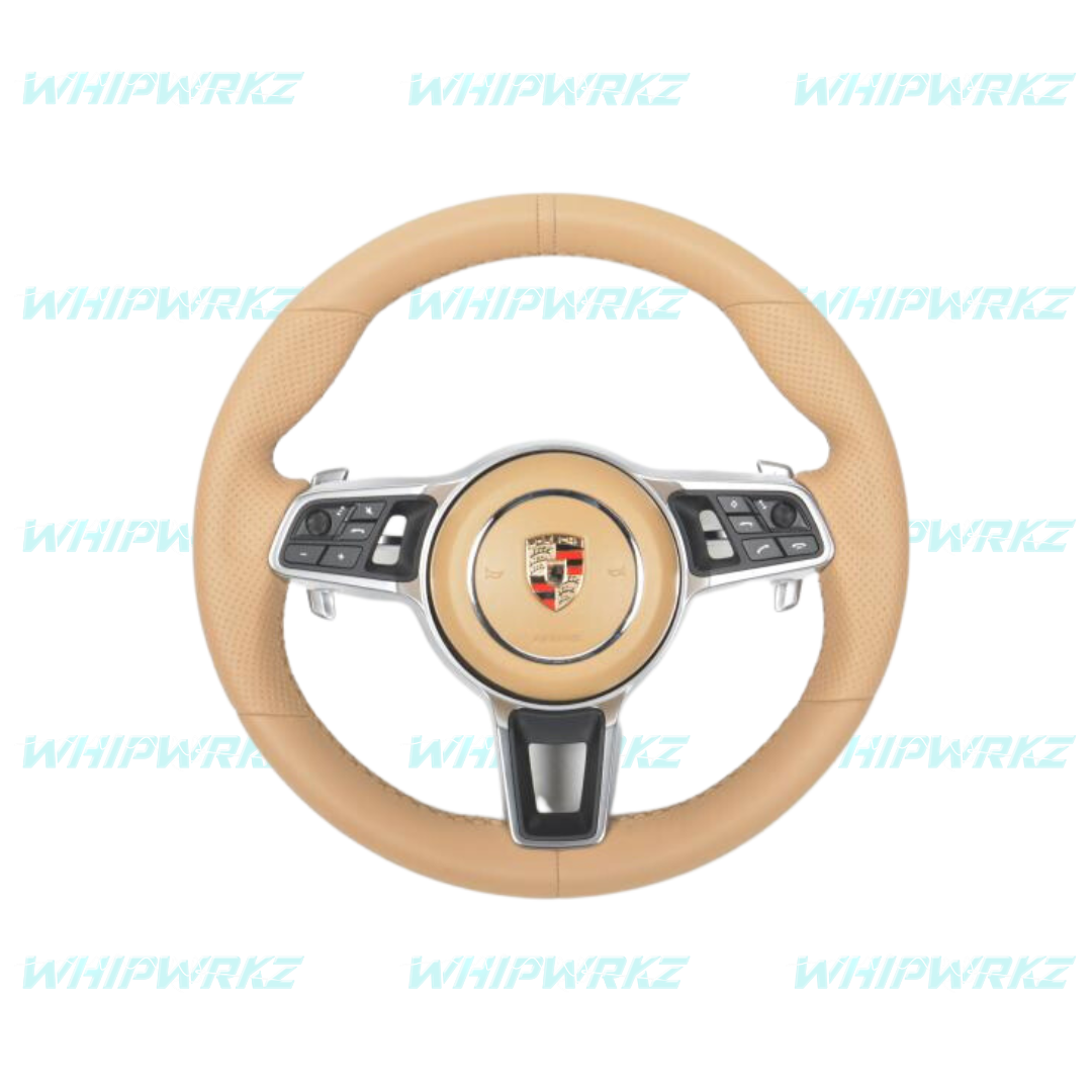 Porsche 2015+ Custom Steering Wheel | WHIPWRKZ CREATE