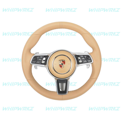 Porsche 2015+ Custom Steering Wheel | WHIPWRKZ CREATE