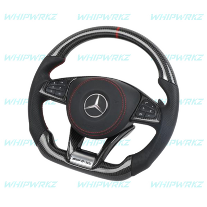 Mercedes-Benz AMG 2015+ Custom Steering Wheel | WHIPWRKZ CREATE