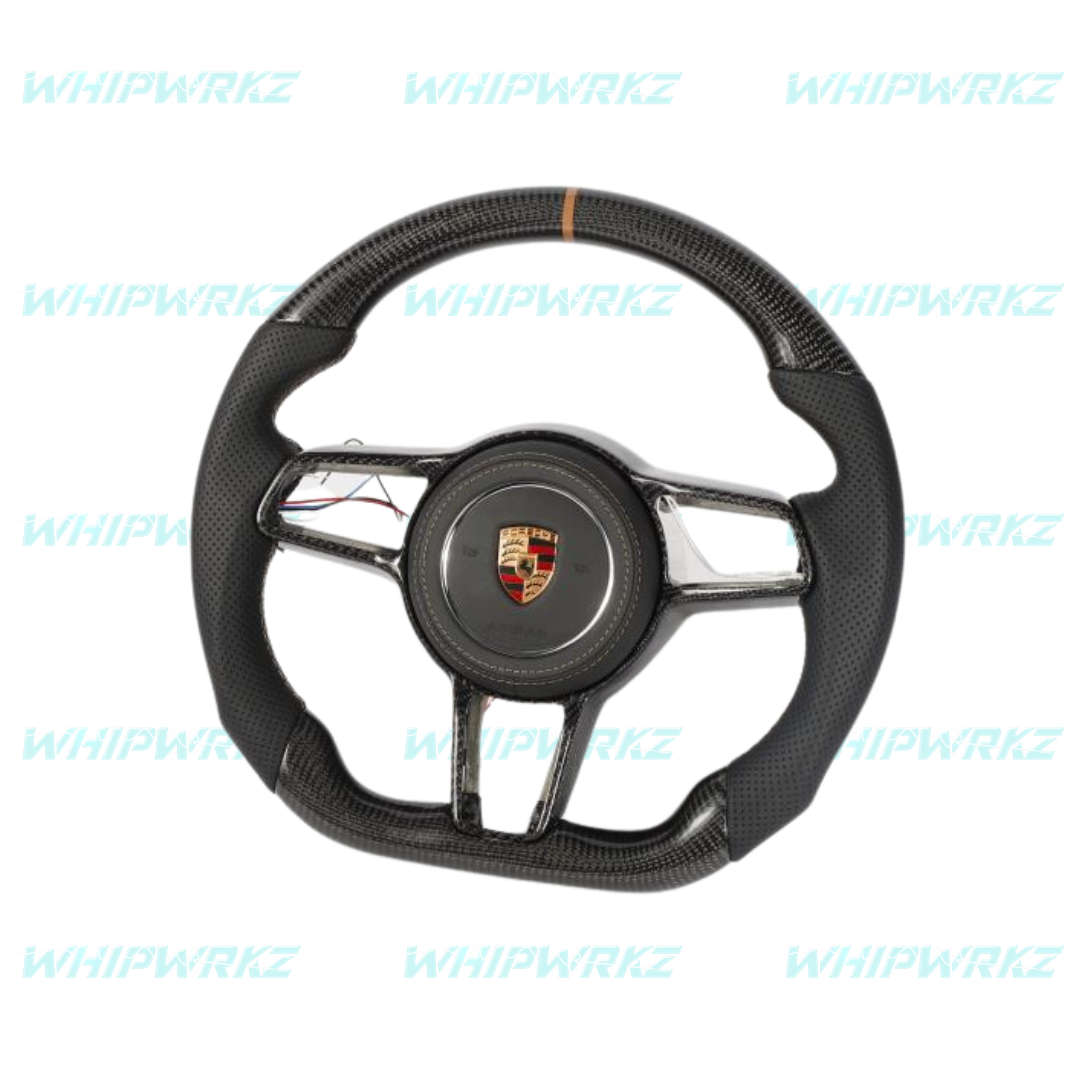 Porsche 2015+ Custom Steering Wheel | WHIPWRKZ CREATE