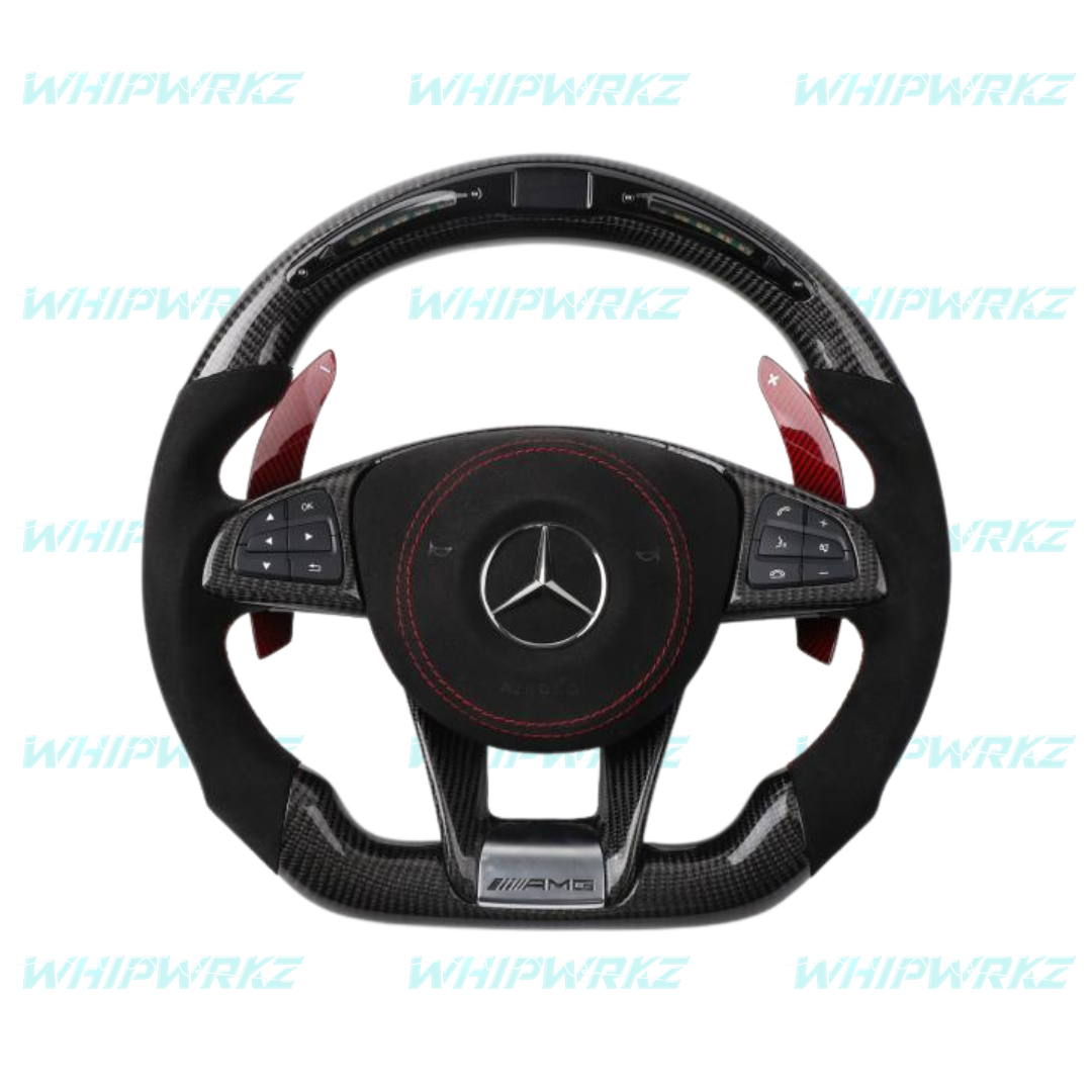 Mercedes-Benz AMG 2015+ Custom Steering Wheel | WHIPWRKZ CREATE