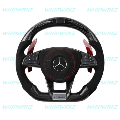 Mercedes-Benz AMG 2015+ Custom Steering Wheel | WHIPWRKZ CREATE