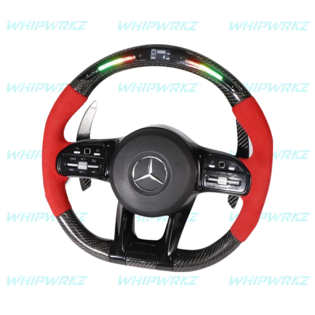 Mercedes-Benz AMG 2018+ Custom Steering Wheel | WHIPWRKZ CREATE