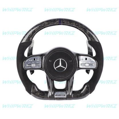 Mercedes-Benz AMG 2018+ Custom Steering Wheel | WHIPWRKZ CREATE