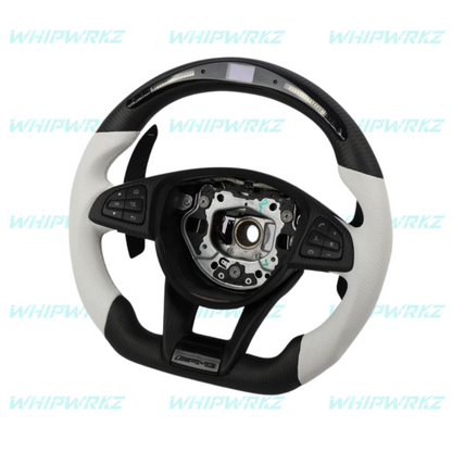 Mercedes-Benz AMG 2015+ Custom Steering Wheel | WHIPWRKZ CREATE