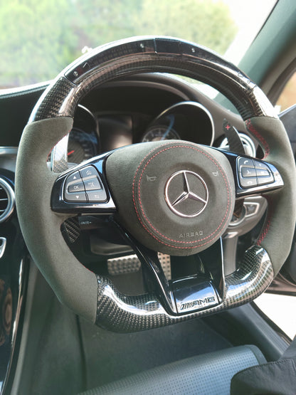 Mercedes-Benz AMG 2015+ Custom Steering Wheel | WHIPWRKZ CREATE