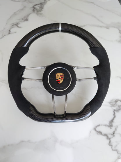 Porsche 2015+ Custom Steering Wheel | WHIPWRKZ CREATE