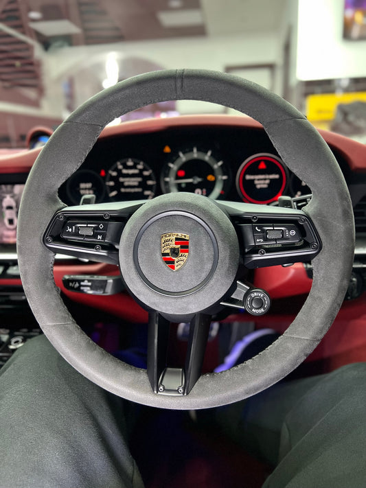 Porsche 2018+ Custom Steering Wheel | WHIPWRKZ CREATE