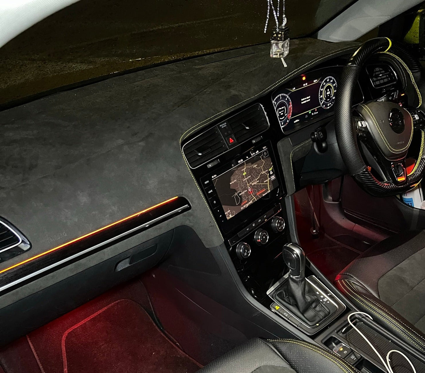 Volkswagen VW Alcantara Dashboard Restyle | WHIPWRKZ CREATE