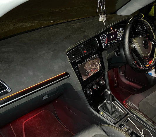 Volkswagen VW Alcantara Dashboard Restyle | WHIPWRKZ CREATE