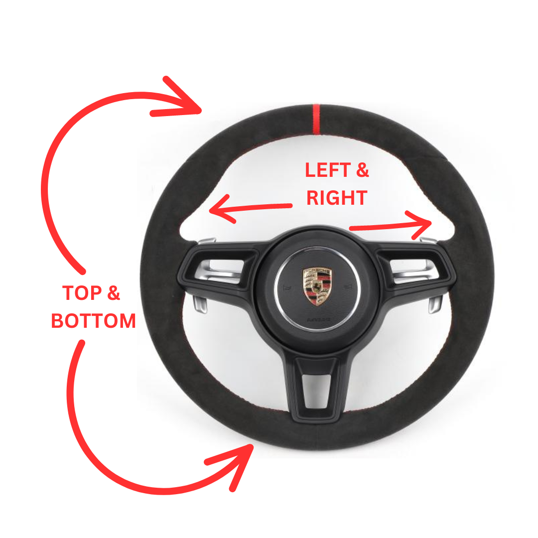 Porsche Model Request | Steering Wheel Restyle | WHIPWRKZ CREATE