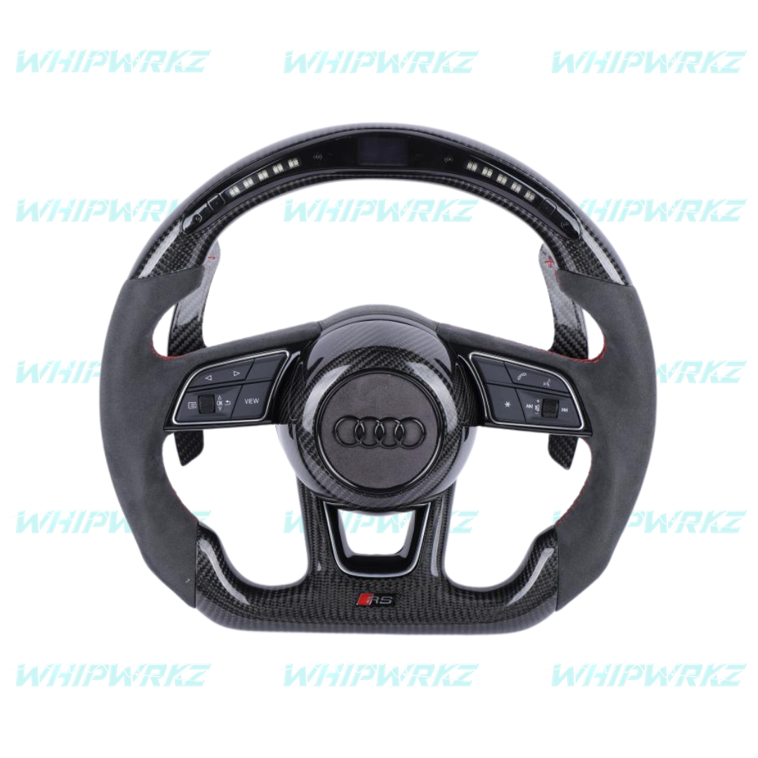 Audi 8V/B9 FL 2016+ Custom Steering Wheel | WHIPWRKZ CREATE