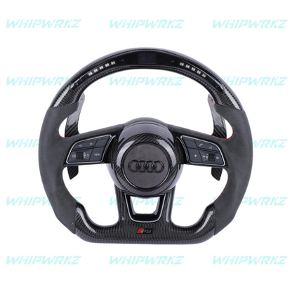 Audi 8V/B9 FL 2016+ Custom Steering Wheel | WHIPWRKZ CREATE