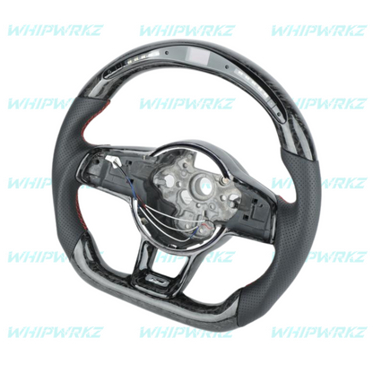 Volkswagen (VW) MK7/TIGUAN R/GTI/GTD 2013+ Custom Steering Wheel | WHIPWRKZ CREATE