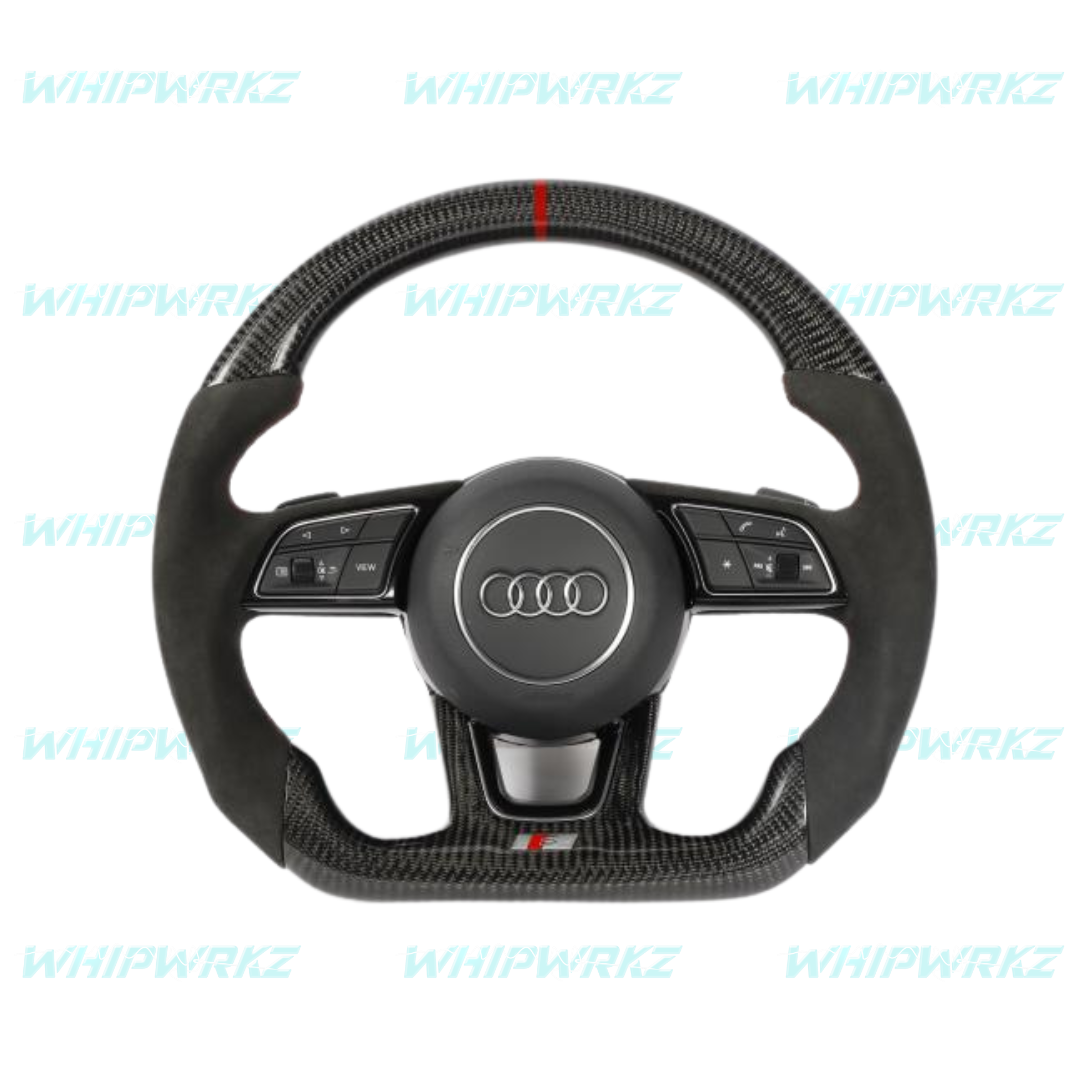 Audi 8V/B9 FL 2016+ Custom Steering Wheel | WHIPWRKZ CREATE