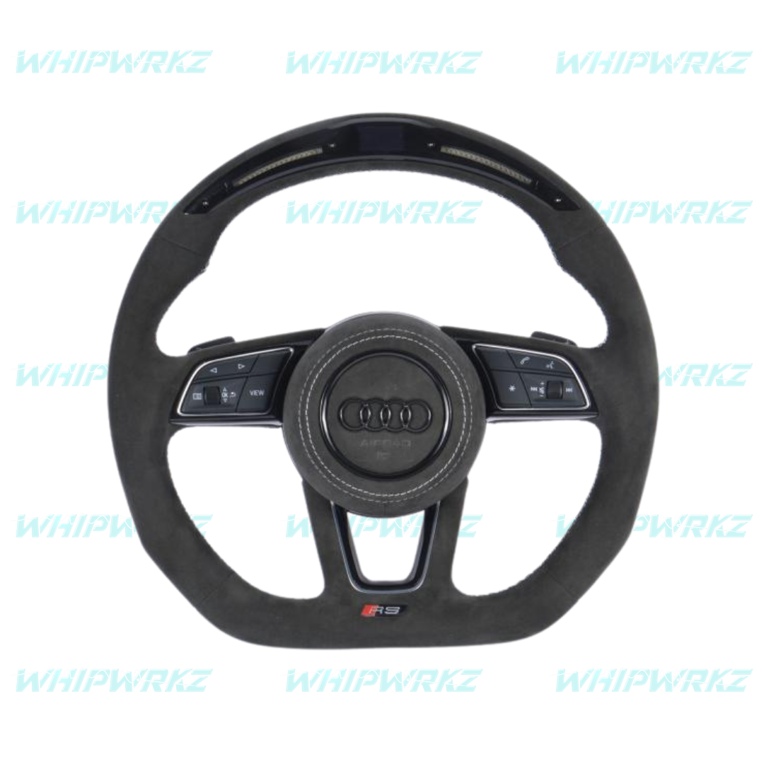 Audi 8V/B9 FL 2016+ Custom Steering Wheel | WHIPWRKZ CREATE