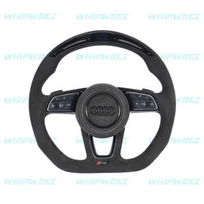 Audi 8V/B9 FL 2016+ Custom Steering Wheel | WHIPWRKZ CREATE