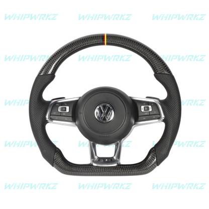 Volkswagen (VW) MK7/TIGUAN R/GTI/GTD 2013+ Custom Steering Wheel | WHIPWRKZ CREATE