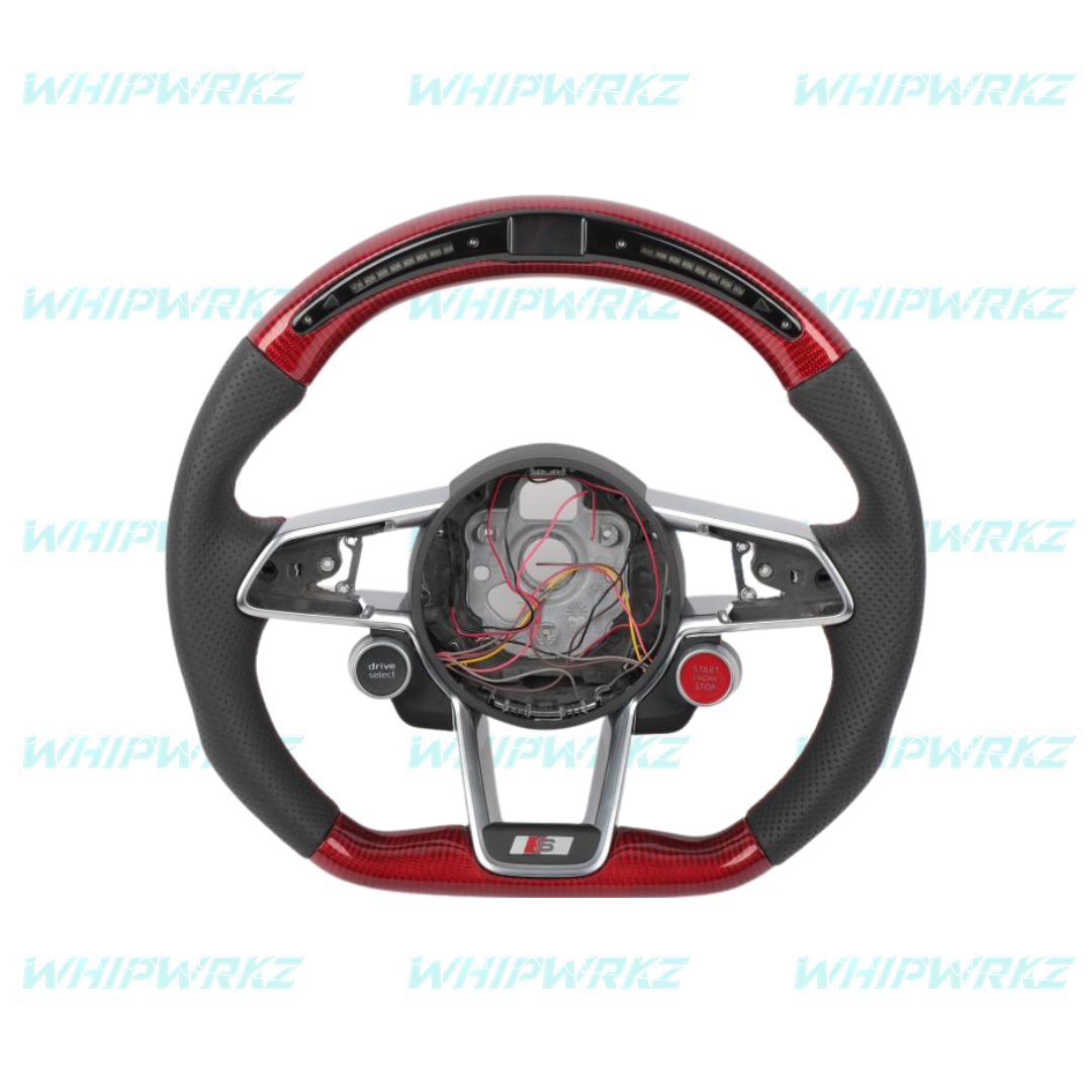 Audi TT 8J/R8 Custom Steering Wheel | WHIPWRKZ CREATE