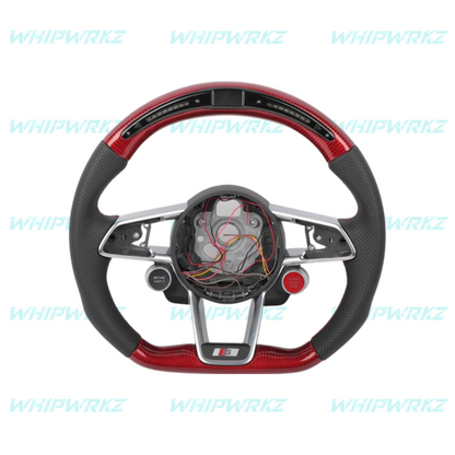 Audi TT 8J/R8 Custom Steering Wheel | WHIPWRKZ CREATE