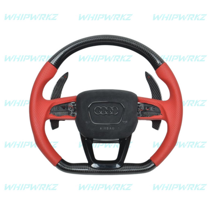 Audi Q/A6/A7/A8 2019+ Custom Steering Wheel | WHIPWRKZ CREATE