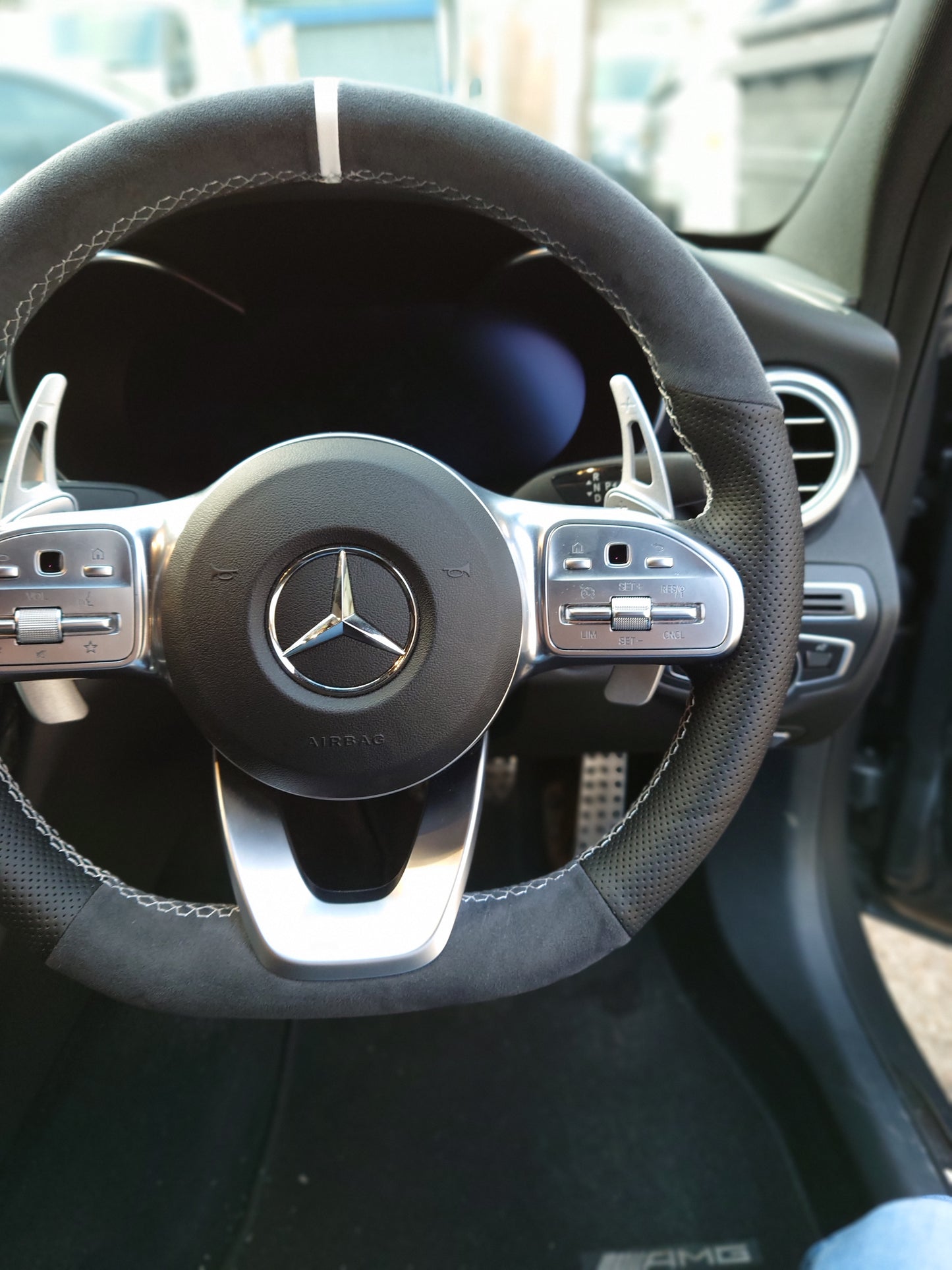 Mercedes-Benz 2018+ (non-AMG) Steering Wheel Restyle | WHIPWRKZ CREATE