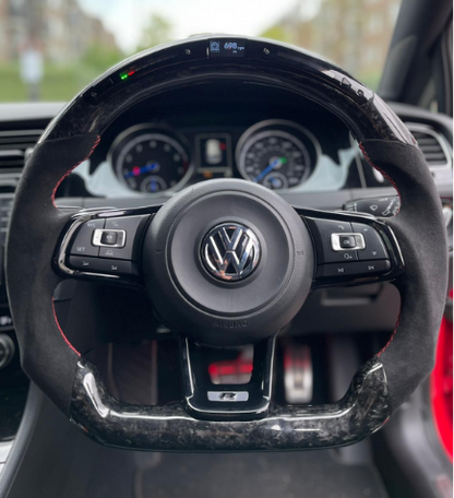 Volkswagen (VW) MK7/TIGUAN R/GTI/GTD 2013+ Custom Steering Wheel | WHIPWRKZ CREATE