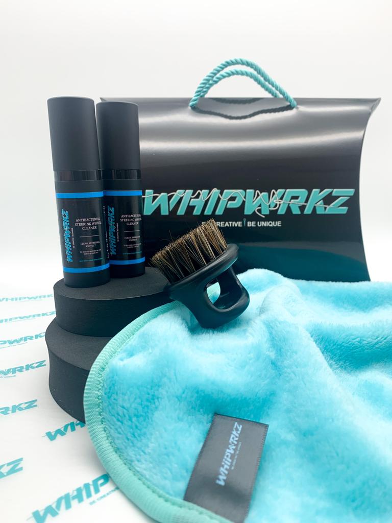 WHIPWRKZ Steering Wheel Care Kit