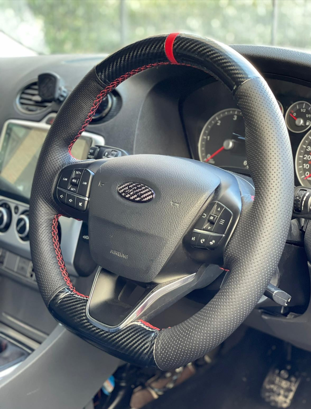 Focus st deals steering wheel wrap