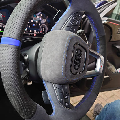 Audi Q3/5/7/8 2017+ (Round) Steering Wheel Restyle | WHIPWRKZ CREATE