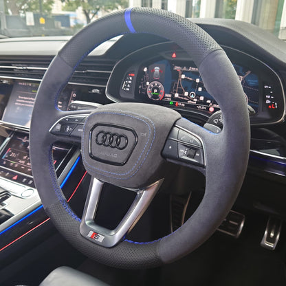 Audi Q3/5/7/8 2017+ (Round) Steering Wheel Restyle | WHIPWRKZ CREATE