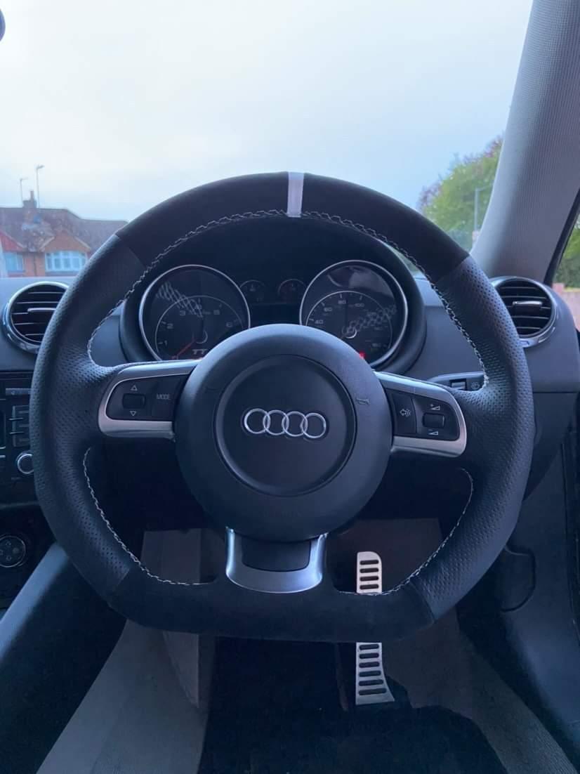 Audi tt mk2 store steering wheel cover