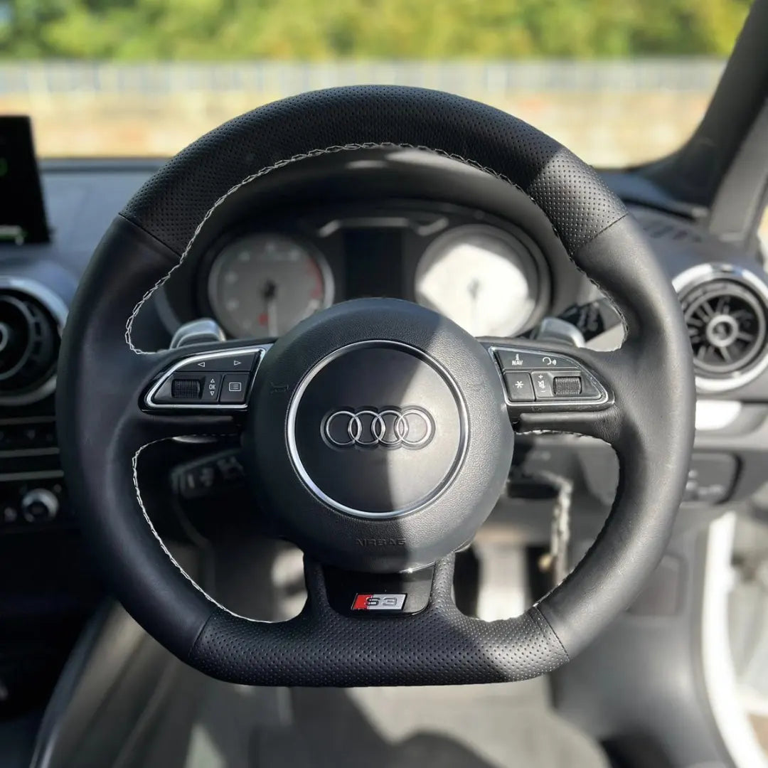 Audi S-Line (Flat Bottom) PFL 2013+ Steering Wheel Restyle | WHIPWRKZ CREATE