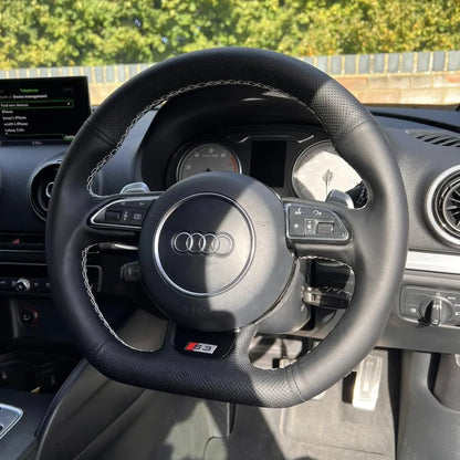 Audi S-Line (Flat Bottom) PFL 2013+ Steering Wheel Restyle | WHIPWRKZ CREATE