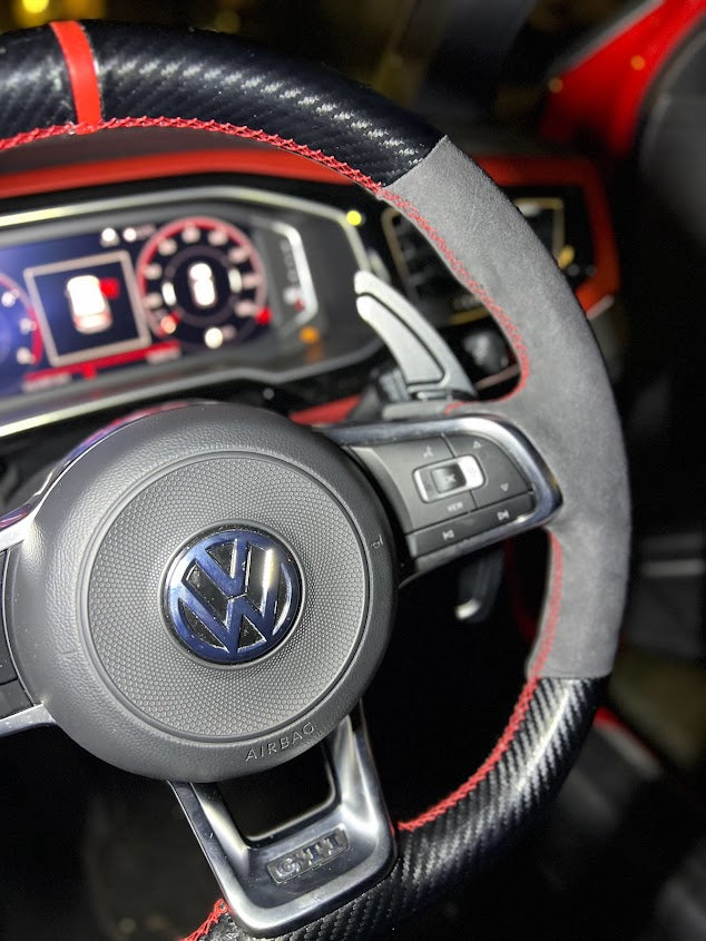 Volkswagen (VW) GTi/GTD/R 2013+ Steering Wheel Restyle | WHIPWRKZ CREATE